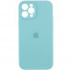 Чохол Silicone Case Full Camera Protective (AA) для Apple iPhone 12 Pro (6.1") Бірюзовий / Marine Green