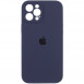 Чохол Silicone Case Full Camera Protective (AA) для Apple iPhone 12 Pro (6.1") Темно-синій / Midnight blue / PVH