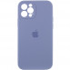 Чохол Silicone Case Full Camera Protective (AA) для Apple iPhone 12 Pro (6.1") Сірий / Lavender Gray / PVH