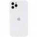 Чохол Silicone Case Full Camera Protective (AA) для Apple iPhone 12 Pro Max (6.7") Білий / White