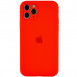 Чохол Silicone Case Full Camera Protective (AA) для Apple iPhone 12 Pro Max (6.7") Червоний / Red