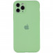 Чохол Silicone Case Full Camera Protective (AA) для Apple iPhone 12 Pro Max (6.7") М'ятний / Mint