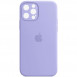 Чохол Silicone Case Full Camera Protective (AA) для Apple iPhone 12 Pro Max (6.7") Бузковий / Lilac