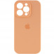 Чохол Silicone Case Full Camera Protective (AA) для Apple iPhone 12 Pro Max (6.7") Помаранчевий / Cantaloupe