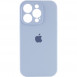 Чехол Silicone Case Full Camera Protective (AA) для Apple iPhone 13 Pro Max (6.7") Голубой / Lilac Blue