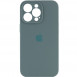 Чехол Silicone Case Full Camera Protective (AA) для Apple iPhone 13 Pro Max (6.7") Зеленый / Pine green