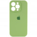 Чехол Silicone Case Full Camera Protective (AA) для Apple iPhone 13 Pro Max (6.7") Мятный / Mint