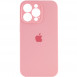 Чохол Silicone Case Full Camera Protective (AA) для Apple iPhone 13 Pro Max (6.7") Рожевий / Light pink