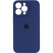 Чохол Silicone Case Full Camera Protective (AA) для Apple iPhone 13 Pro Max (6.7") Синій / Deep navy
