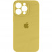 Чехол Silicone Case Full Camera Protective (AA) для Apple iPhone 13 Pro Max (6.7") Желтый / Mellow Yellow