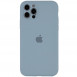 Чохол Silicone Case Full Camera Protective (AA) для Apple iPhone 13 Pro Max (6.7") Блакитний / Sweet Blue