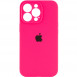 Чехол Silicone Case Full Camera Protective (AA) для Apple iPhone 13 Pro (6.1") Розовый / Barbie pink