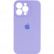 Чехол Silicone Case Full Camera Protective (AA) для Apple iPhone 13 Pro (6.1") Сиреневый / Dasheen