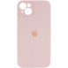 Чехол Silicone Case Full Camera Protective (AA) для Apple iPhone 13 (6.1") Розовый / Pink Sand