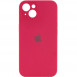 Чохол Silicone Case Full Camera Protective (AA) для Apple iPhone 13 (6.1") Червоний / Rose Red