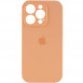 Чохол Silicone Case Full Camera Protective (AA) для Apple iPhone 14 Pro (6.1") Помаранчевий / Cantaloupe