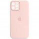 Чехол Silicone Case Full Camera Protective (AA) для Apple iPhone 14 Pro (6.1") Розовый / Chalk Pink