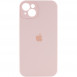 Чехол Silicone Case Full Camera Protective (AA) для Apple iPhone 14 (6.1") Розовый / Pink Sand