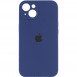Чехол Silicone Case Full Camera Protective (AA) для Apple iPhone 14 (6.1") Синий / Deep navy
