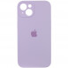 Чохол Silicone Case Full Camera Protective (AA) для Apple iPhone 14 (6.1") Бузковий / Lilac