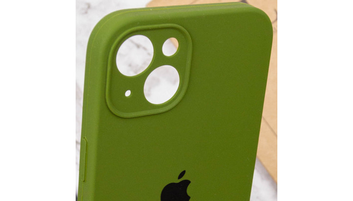 Чехол Silicone Case Full Camera Protective (AA) для Apple iPhone 14 (6.1