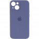 Чохол Silicone Case Full Camera Protective (AA) для Apple iPhone 14 (6.1") Сірий / Lavender Gray / PVH