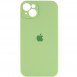 Чохол Silicone Case Full Camera Protective (AA) для Apple iPhone 15 (6.1") М'ятний / Mint