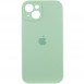 Чехол Silicone Case Full Camera Protective (AA) для Apple iPhone 15 (6.1") Зеленый / Pistachio