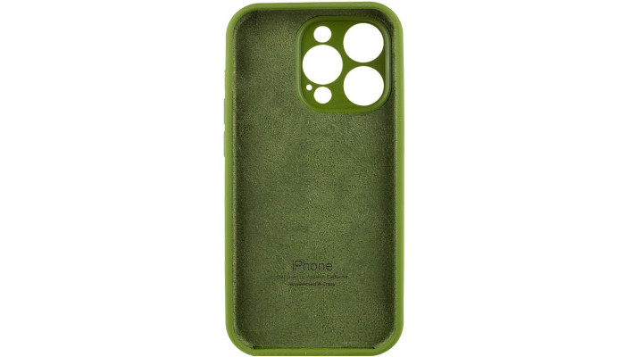 Чехол Silicone Case Full Camera Protective (AA) для Apple iPhone 15 Pro (6.1