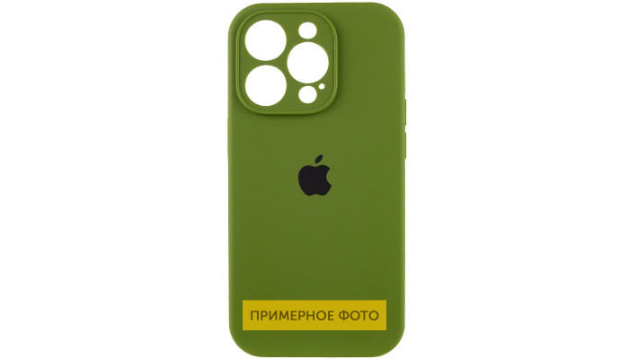 Чехол Silicone Case Full Camera Protective (AA) для Apple iPhone 16 (6.1