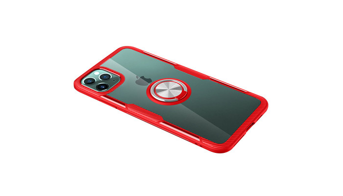 TPU+PC чехол Deen CrystalRing for Magnet (opp) для Apple iPhone 11 Pro Max (6.5