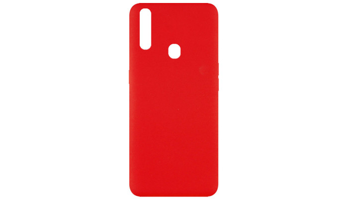 Чехол Silicone Cover Full without Logo (A) для Oppo A31 Красный / Red - фото