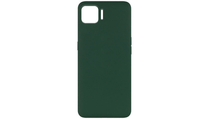 Чохол Silicone Cover Full without Logo (A) для Oppo A73 Зелений / Dark green - фото