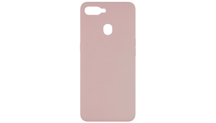 Чохол Silicone Cover Full without Logo (A) для Oppo A5s / Oppo A12 Рожевий / Pink Sand - фото