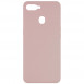 Чохол Silicone Cover Full without Logo (A) для Oppo A5s / Oppo A12 Рожевий / Pink Sand