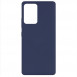 Чохол Silicone Cover Full without Logo (A) для Samsung Galaxy A72 4G / A72 5G Синій / Midnight blue