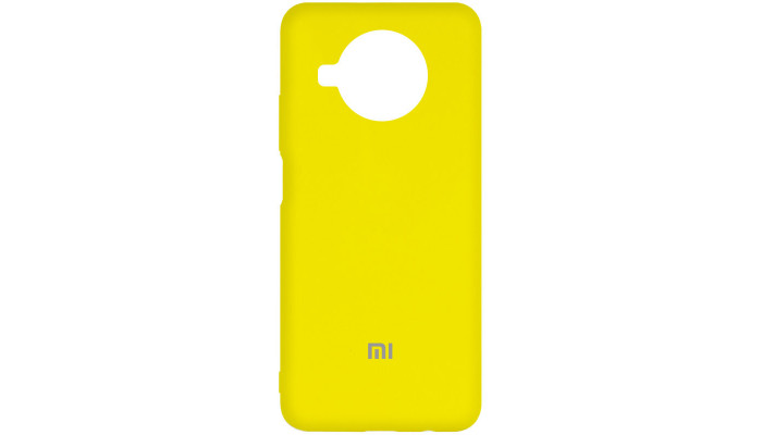 Чохол Silicone Cover My Color Full Protective (A) для Xiaomi Mi 10T Lite / Redmi Note 9 Pro 5G Жовтий / Flash - фото