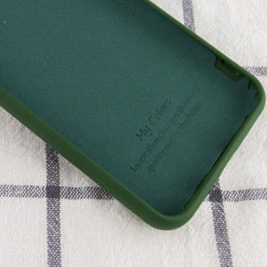 Чохол Silicone Cover My Color Full Protective (A) для Xiaomi Mi 10T Lite / Redmi Note 9 Pro 5G Зелений / Dark green