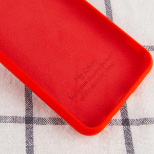 Чохол Silicone Cover My Color Full Protective (A) для Xiaomi Mi 10T Lite / Redmi Note 9 Pro 5G Червоний / Red