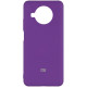 Чохол Silicone Cover My Color Full Protective (A) для Xiaomi Mi 10T Lite / Redmi Note 9 Pro 5G Фіолетовий / Purple - фото