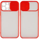 Чохол Camshield mate TPU зі шторкою для камери для Apple iPhone 12 Pro Max (6.7") Червоний