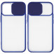 Чохол Camshield mate TPU зі шторкою для камери для Apple iPhone 12 Pro Max (6.7") Синій