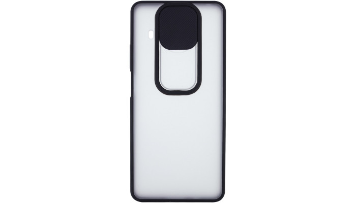 Чохол Camshield mate TPU зі шторкою для камери для Xiaomi Mi 10T Lite / Redmi Note 9 Pro 5G Чорний - фото