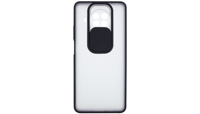Чехол Camshield mate TPU со шторкой для камеры для Xiaomi Mi 10T Lite / Redmi Note 9 Pro 5G Черный - фото