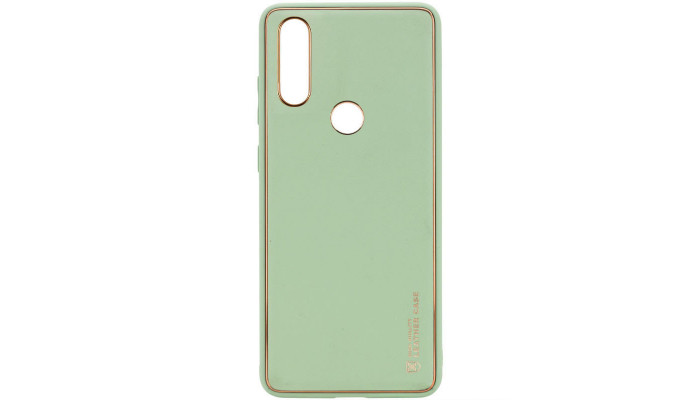 Шкіряний чохол Xshield для Xiaomi Redmi Note 7 / Note 7 Pro / Note 7s Зелений / Pistachio - фото