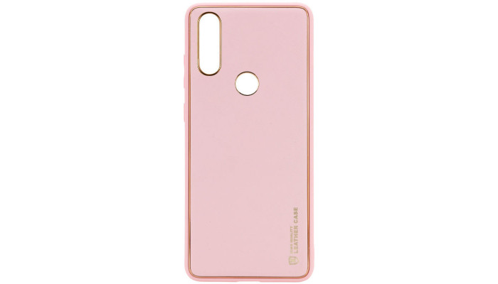 Шкіряний чохол Xshield для Xiaomi Redmi Note 7 / Note 7 Pro / Note 7s Рожевий / Pink - фото