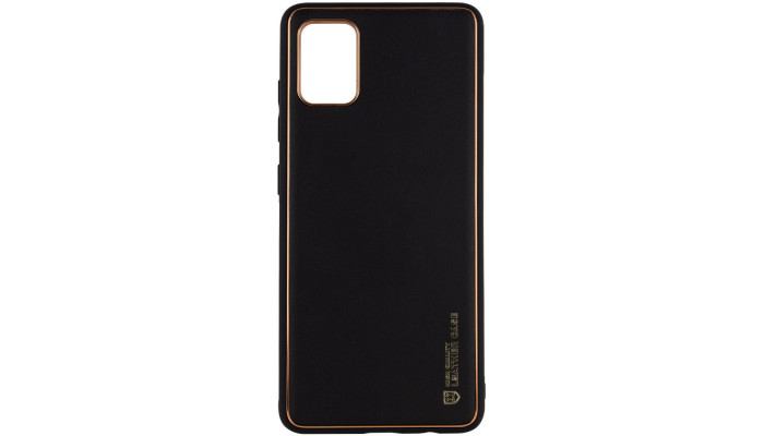 Кожаный чехол Xshield для Xiaomi Redmi Note 10 / Note 10s Черный / Black - фото