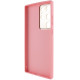 Шкіряний чохол Xshield для Samsung Galaxy S21 Ultra Рожевий / Pink - фото