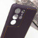 Кожаный чехол Xshield для Samsung Galaxy S21 Ultra Фиолетовый / Dark Purple - фото