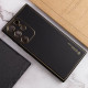 Кожаный чехол Xshield для Samsung Galaxy S21 Ultra Черный / Black - фото